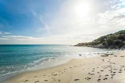 Paesaggio naturale nelle vicinanze della casa vacanze