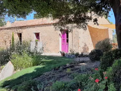 Giardino di holiday home su Niberalzu