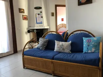 Area soggiorno di Appartamento Iris 300 mt spiaggia