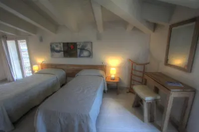 Letto o letti in una camera di La casa di Pier