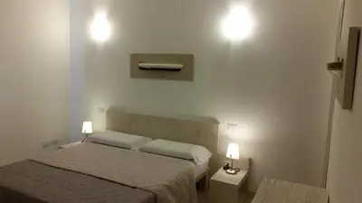 Letto o letti in una camera di La casa di Pier