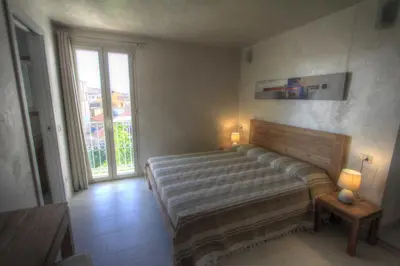 Letto o letti in una camera di La casa di Pier