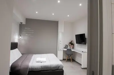 Letto o letti in una camera di Barrile's