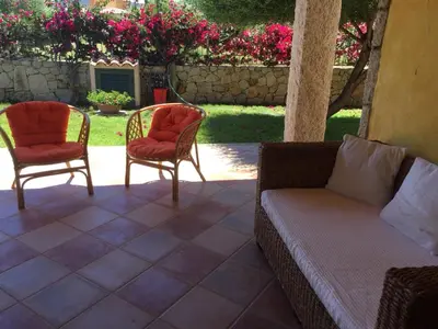 Area soggiorno di Villa Pierina