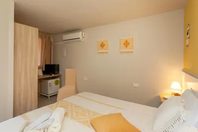 Letto o letti in una camera di Domus Francy