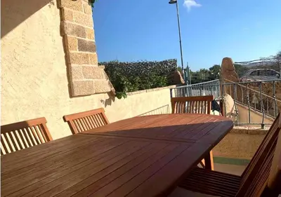 Balcone o terrazza di Wind Rose -Group Beach House near the Sea