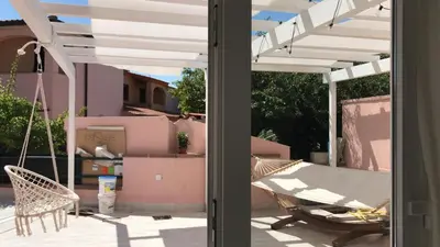 Balcone o terrazza di BEACH HOUSE TANAUNELLA