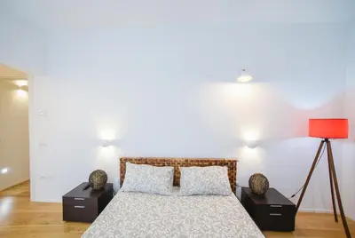Letto o letti in una camera di Tatta & Nanna Rooms