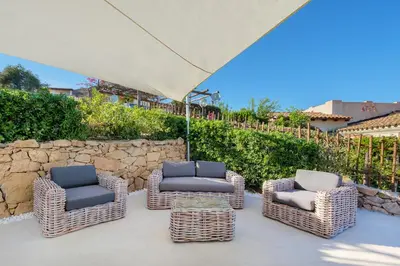 Area soggiorno di Villa with Breathtaking View I Private Garden I BBQ