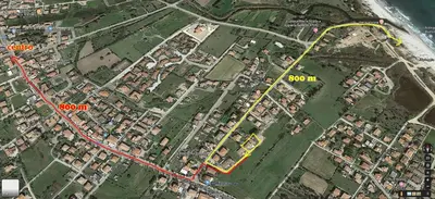 Paesaggio naturale nelle vicinanze della casa vacanze
