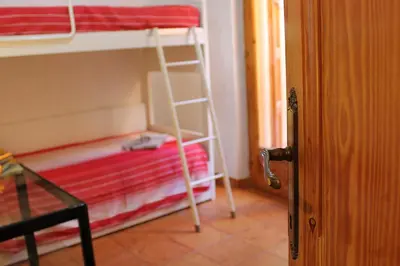 Letto o letti in una camera di Casa Tramontana - Cala Gonone