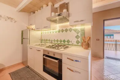 Cucina o angolo cottura di Casa La Rocca