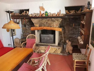 Area soggiorno di Ferienhaus Panorama, San Teodoro, Isuledda
