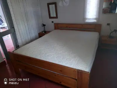 Letto o letti in una camera di Ferienhaus Panorama, San Teodoro, Isuledda