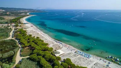 Paesaggio naturale nelle vicinanze della casa vacanze
