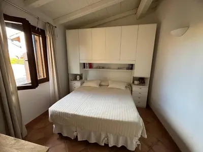 Letto o letti in una camera di Villa Carlotta