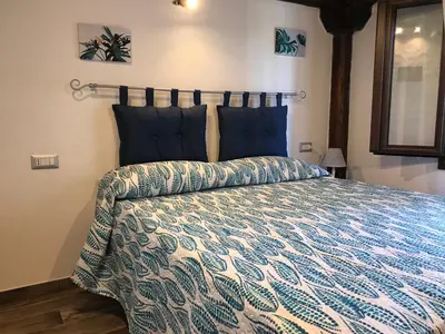 Letto o letti in una camera di villetta san teodoro IUN Q7135