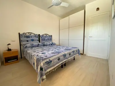 Letto o letti in una camera di Appartamento in Costa Smeralda - Bilocale sul mare - Sea View