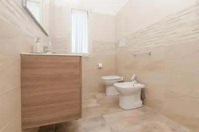 Bagno di Casa Antu - Appartamento con 2 camere in centro abitato