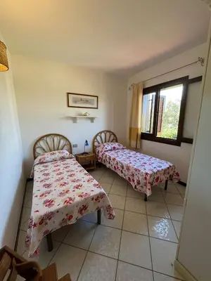 Letto o letti in una camera di Le Canne - Appartamento 