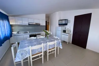 Cucina o angolo cottura di Appartamento vista mare