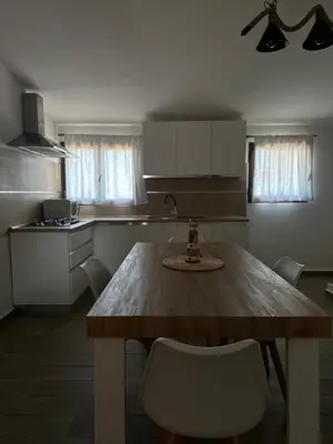 Cucina o angolo cottura di La Caletta Comfort - Wi-Fi, AC, parcheggio