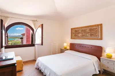 Letto o letti in una camera di Homey Experience - Terrace Sea View Apartment