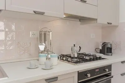 Cucina o angolo cottura di Casa Ono - Appartamento con 2 Camere e 2 bagni in centro abitato