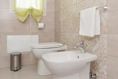 Bagno di Casa Lory - Appartamento con 2 camere in centro abitato