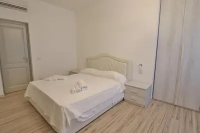 Letto o letti in una camera di Les Chambres Au Centre