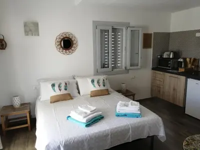 Letto o letti in una camera di Oltre le Dune