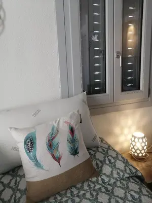 Letto o letti in una camera di Oltre le Dune