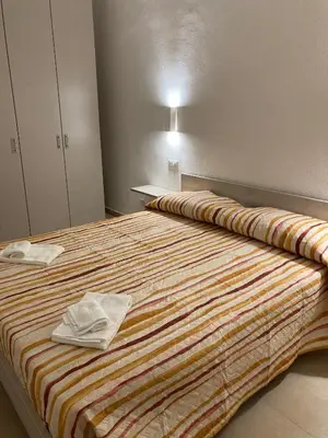 Letto o letti in una camera di casa charme