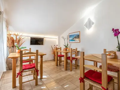 TV o dispositivi per l'intrattenimento presso Bed and Breakfast Dorgali