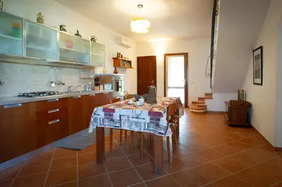 Cucina o angolo cottura di Villa Cedrino