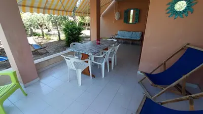 Area soggiorno di Sa Prama Beach