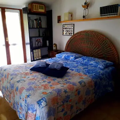 Letto o letti in una camera di Bella vista
