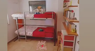 Letto o letti in una camera di Bella vista