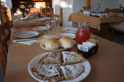 Cibo presso il bed & breakfast o nelle vicinanze