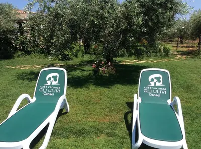 Giardino di Residence con piscina Piricone