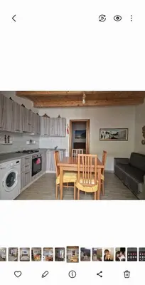 Cucina o angolo cottura di Casa Tommy