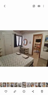 Letto o letti in una camera di Casa Tommy