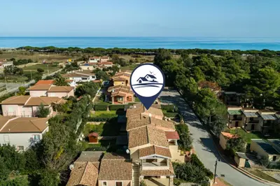 Paesaggio naturale nelle vicinanze della casa vacanze