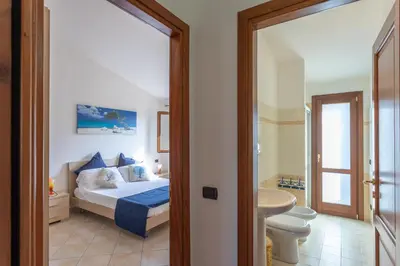 Letto o letti in una camera di Villino il Faretto Spiaggia