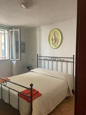 Letto o letti in una camera di Villa Su Trechesu
