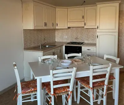 Cucina o angolo cottura di Case Vacanza Onda e Riva