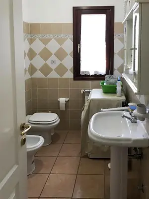 Bagno di Casa Carola Quadrilocale 4 posti letto