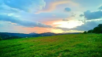 Paesaggio naturale nelle vicinanze dell'agriturismo