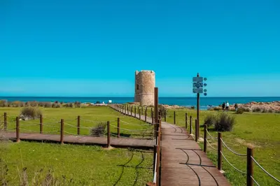 Paesaggio naturale nelle vicinanze della casa vacanze