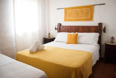 Letto o letti in una camera di Villa Bados 6 - Klodge